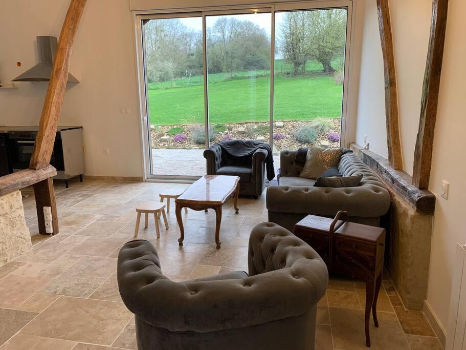 Gite, Maison Entiere Avec Billard Et Bel Espace De Vie La Grange Blicourt Экстерьер фото